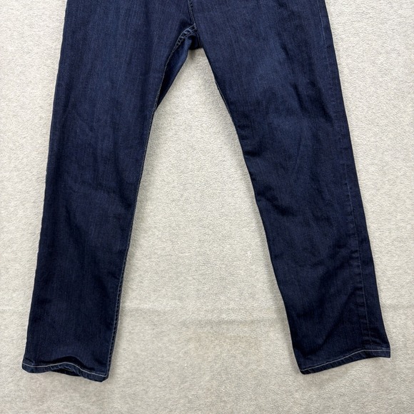 Dearborn Jeans Men 32x29 Dark Blue Denim Pants Straight Leg Stretch American USA - Picture 4 of 12